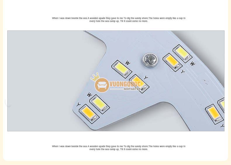 Đèn ốp trần trẻ em hình bánh lái tàu UHS109-14